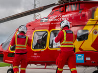 Cornwall Air Ambulance experiences busiest May on record 